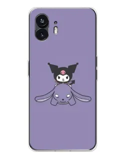 Чохол для Nothing Phone 3 з картинкою «Kuromi на ліловому фоні»