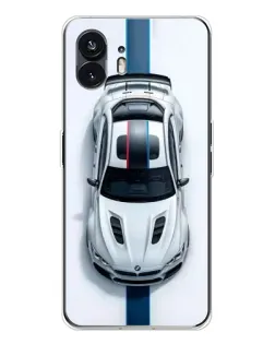 Чехол для Nothing Phone 3 с картинкой «Вид сверху — BMW M»