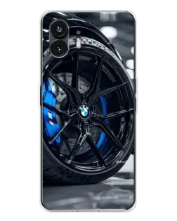 Чехол для Nothing Phone 3 с картинкой «Колесо BMW вблизи»