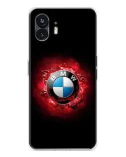 Чехол для Nothing Phone 3 с картинкой «Логотип BMW — вспышка»
