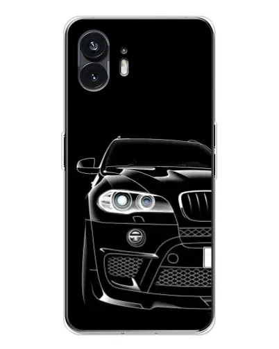 Чехол для Nothing Phone 3 с картинкой «Темный силуэт BMW»