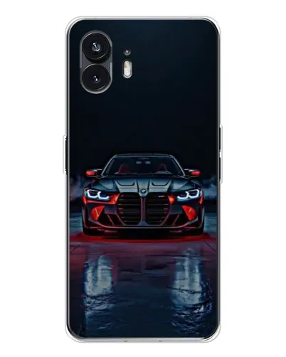 Чехол для Nothing Phone 3 с картинкой «BMW на мокрой дороге»