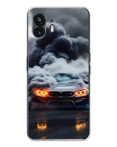 Чехол для Nothing Phone 3 с картинкой «BMW в дыму»