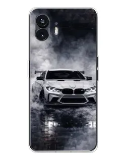 Чехол для Nothing Phone 3 с картинкой «BMW сквозь туман»