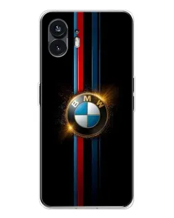 Чехол для Nothing Phone 3 с картинкой «BMW M-Power неон»