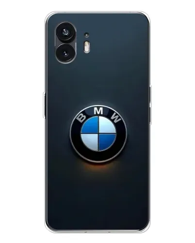 Чехол для Nothing Phone 3 с картинкой «Логотип BMW — минимализм»