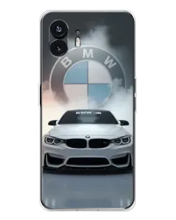 Чехол для Nothing Phone 3 с картинкой «BMW в белом дыму» Чехол для Nothing Phone 3 с картинкой «BMW в белом дыму»