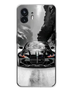 Чехол для Nothing Phone 3 с картинкой «BMW — акварельный дрифт» Чехол для Nothing Phone 3 с картинкой «BMW — акварельный дрифт»