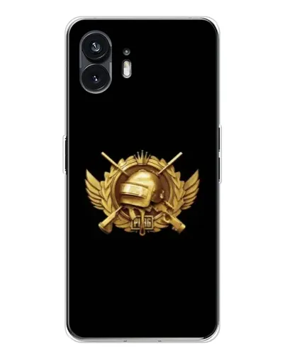 Чехол для Nothing Phone 3 с картинкой «PUBG — оранжевый градиент»