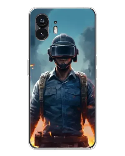 Чехол для Nothing Phone 3 с картинкой «PUBG — реалистичный герой»