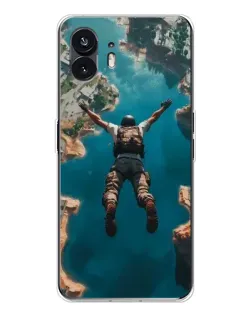 Чехол для Nothing Phone 3 с картинкой «PUBG — свободное падение»