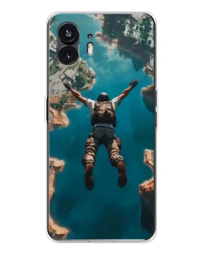 Чехол для Nothing Phone 3 с картинкой «PUBG — свободное падение»