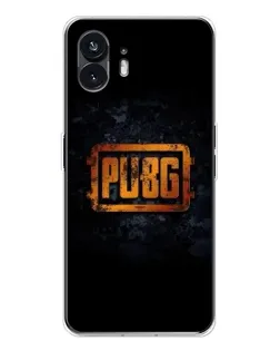 Чехол для Nothing Phone 3 с картинкой «PUBG — золотой логотип»