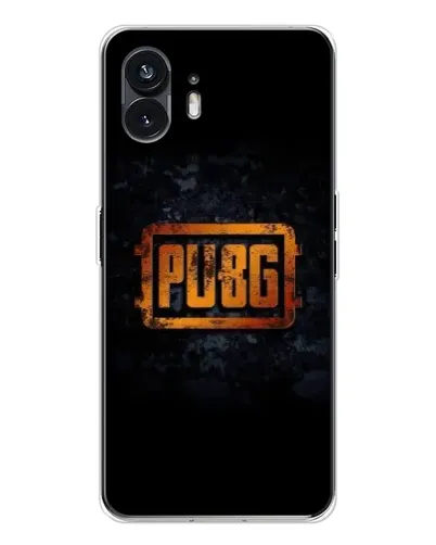 Чехол для Nothing Phone 3 с картинкой «PUBG — золотой логотип»