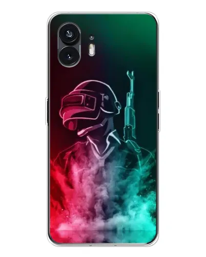 Чехол для Nothing Phone 3 с картинкой «PUBG — огненный воин»