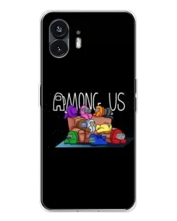 Чехол для Nothing Phone 3 с картинкой «Логотип Among Us»