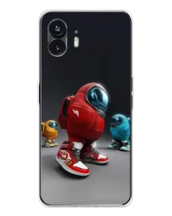 Чохол для Nothing Phone 3 з картинкою «Among Us — 3D стиль»