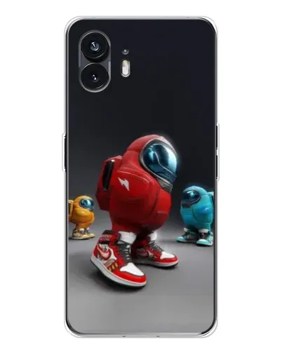 Чехол для Nothing Phone 3 с картинкой «Among Us — 3D стиль»