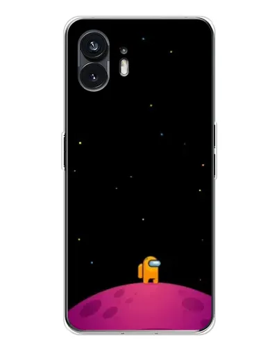 Чехол для Nothing Phone 3 с картинкой «Одинокий герой на планете»
