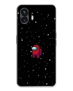 Чехол для Nothing Phone 3 с картинкой «Красный Among Us»
