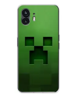 Чехол для Nothing Phone 3 с картинкой «Крипер микро-дизайн»