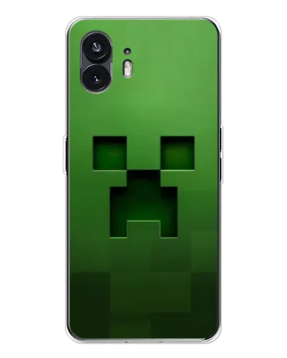 Чехол для Nothing Phone 3 с картинкой «Крипер микро-дизайн»