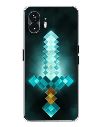 Чехол для Nothing Phone 3 с картинкой «Алмазный меч неон»