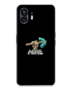 Чехол для Nothing Phone 3 с картинкой «Алмазная кирка»