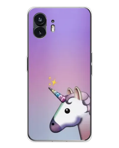 Чехол для Nothing Phone 3 с картинкой «Единорог градиент»