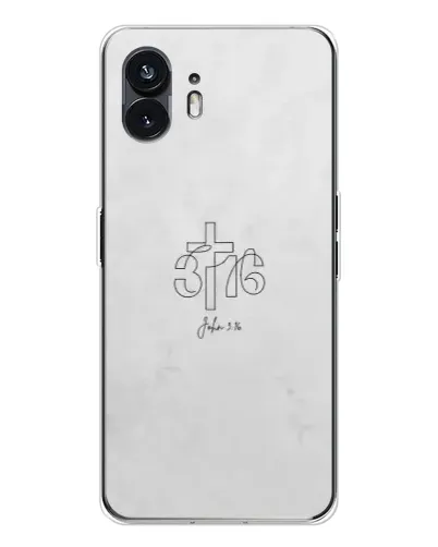 Чехол для Nothing Phone 3 с картинкой «Иоанна 3:16 Крест» Чехол для Nothing Phone 3 с картинкой «Иоанна 3:16 Крест»