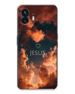 Чохол для Nothing Phone 3 з картинкою «Сяйво Імені Jesus»