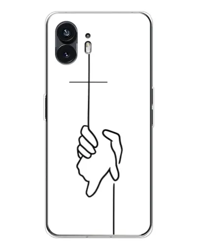 Чехол для Nothing Phone 3 с картинкой «Рука держит» Чехол для Nothing Phone 3 с картинкой «Рука держит»