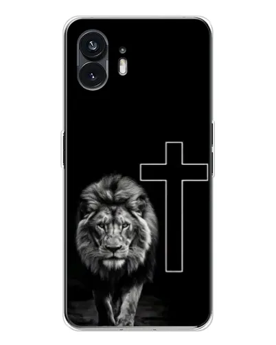 Чехол для Nothing Phone 3 с картинкой «Лев и Крест» Чехол для Nothing Phone 3 с картинкой «Лев и Крест»