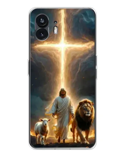 Чехол для Nothing Phone 3 с картинкой «Лев Иуды и Свет» Чехол для Nothing Phone 3 с картинкой «Лев Иуды и Свет»