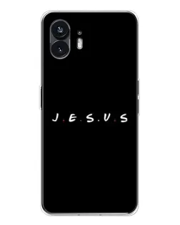 Чехол для Nothing Phone 3 с картинкой «Точки веры J.E.S.U.S.»