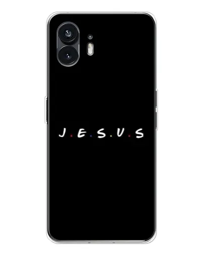 Чехол для Nothing Phone 3 с картинкой «Точки веры J.E.S.U.S.» Чехол для Nothing Phone 3 с картинкой «Точки веры J.E.S.U.S.»