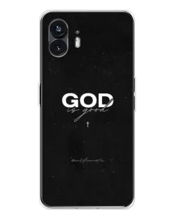 Чехол для Nothing Phone 3 с картинкой «GOD — Бог над всем»