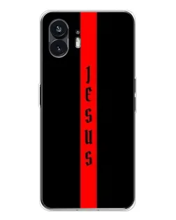 Чехол для Nothing Phone 3 с картинкой «Красная линия веры»