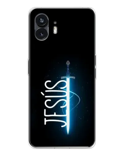 Чехол для Nothing Phone 3 с картинкой «Меч Духа Jesus» Чехол для Nothing Phone 3 с картинкой «Меч Духа Jesus»