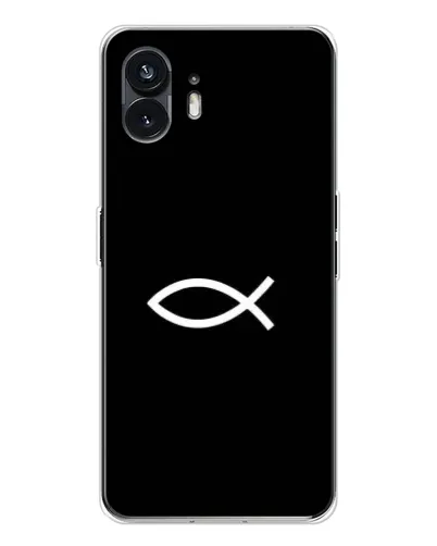 Чохол для Nothing Phone 3 з картинкою «Символ риби Jesus» Чохол для Nothing Phone 3 з картинкою «Символ риби Jesus»