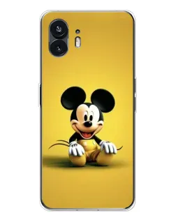 Чехол для Nothing Phone 3 с картинкой «Микки на желтом»