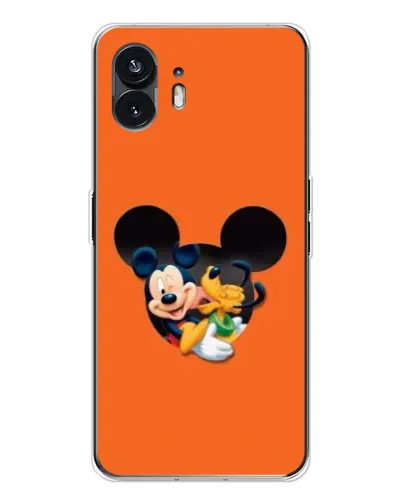 Чехол для Nothing Phone 3 с картинкой «Сердце Микки Минни» Чехол для Nothing Phone 3 с картинкой «Сердце Микки Минни»