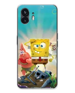 Чехол для Nothing Phone 3 с картинкой «Спанч Боб победитель»