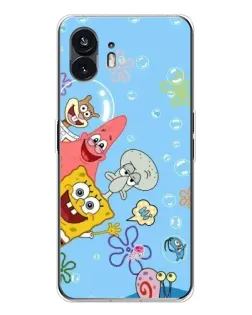 Чехол для Nothing Phone 3 с картинкой «Веселые пузырьки»