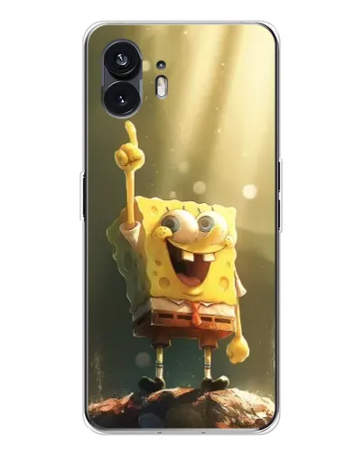Чехол для Nothing Phone 3 с картинкой «Сияющий Спанч Боб» Чехол для Nothing Phone 3 с картинкой «Сияющий Спанч Боб»