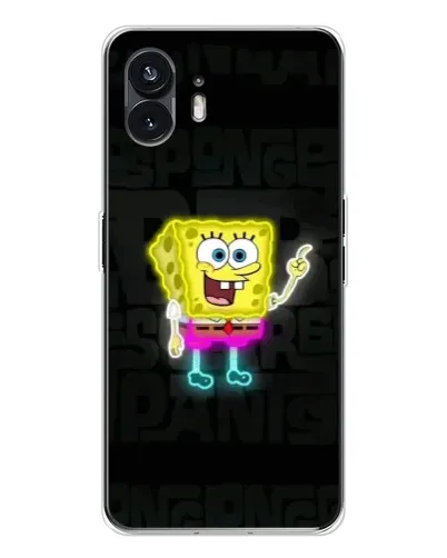 Чехол для Nothing Phone 3 с картинкой «Неоновый Губка Боб» Чехол для Nothing Phone 3 с картинкой «Неоновый Губка Боб»