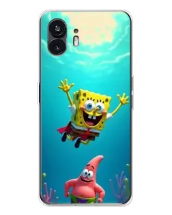 Чехол для Nothing Phone 3 с картинкой «Спанч Боб под водой»