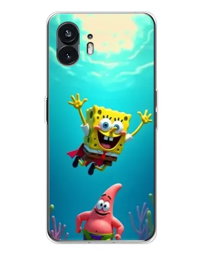 Чехол для Nothing Phone 3 с картинкой «Спанч Боб под водой» Чехол для Nothing Phone 3 с картинкой «Спанч Боб под водой»