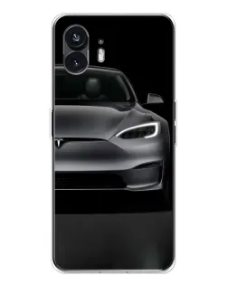 Чехол для Nothing Phone 3 с картинкой «Tesla Model S Look»
