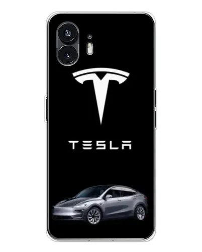 Чехол для Nothing Phone 3 с картинкой «Tesla Model Y»
